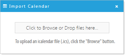 Import Screen