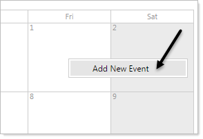 Add new event