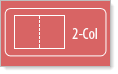2 column icon