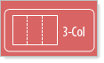 3 column icon