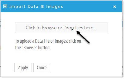 Upload dialog