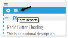 Reports dialog