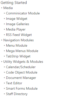 Sitemap example