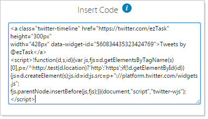 Example code object