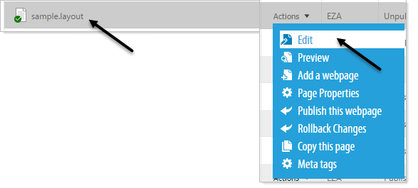 Edit Dialog